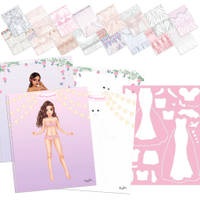 TOPModel Create Your Wedding Dress kleurboek productafbeelding 2