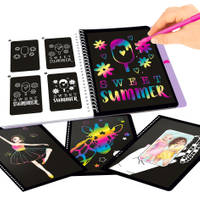 TOPModel Magic Scratch kleurboek productafbeelding 4