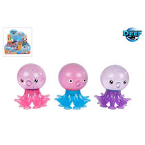 Octopus glitterknijpbal met zuignappen productafbeelding 4