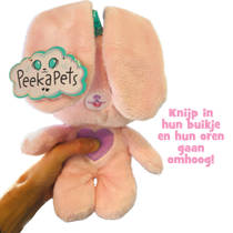 PeekaPets bunny kiekeboe knuffel productafbeelding 2