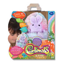 Gear2Play Curlimals interactieve knuffel regenboog konijn Bo productafbeelding 2