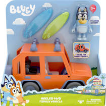 Bluey speelauto met accessoires productafbeelding 5