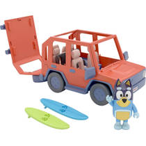 Bluey speelauto met accessoires productafbeelding 4