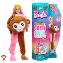 Barbie Cutie Reveal Jungle aap pop
