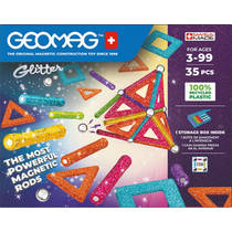 GEOMAG GLITTER PANELS RECYCLED 35 PCS