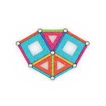 GEOMAG GLITTER PANELS RECYCLED 35 PCS