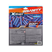 XSHOT Insanity Darts - 200 stuks productafbeelding 4