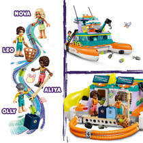 LEGO Friends reddingsboot op zee 41734 productafbeelding 5
