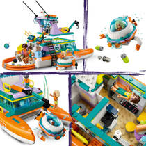 LEGO Friends reddingsboot op zee 41734 productafbeelding 6