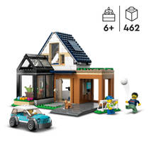 LEGO CITY familiehuis en elektrische auto 60398 Main Image - 3