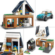 LEGO CITY familiehuis en elektrische auto 60398 Main Image - 4