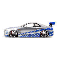 Jada Fast and Furious Brians 2002 Nissan Skyline GT-R R34 - 1:24 productafbeelding 9