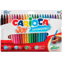 Carioca Joy viltstiften afwasbaar set van 24