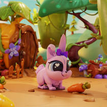 Jiggly Pets konijn productafbeelding 3