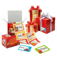 Sinterklaas naamstickers - 50 stuks productafbeelding 3