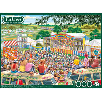 Falcon de luxe puzzel Summer Music Festival - 1000 stukjes productafbeelding 2