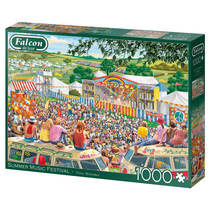 Falcon de luxe puzzel Summer Music Festival - 1000 stukjes productafbeelding 4