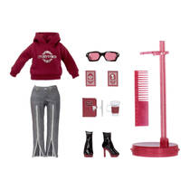 Rainbow High Shadow High S3 pop Scarlet Rose productafbeelding 4