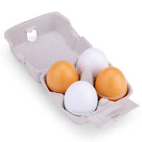 New Classic Toys houten eieren set 4-delig productafbeelding 5