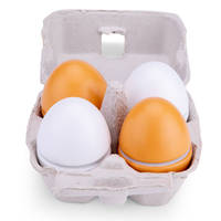 New Classic Toys houten eieren set 4-delig productafbeelding 2