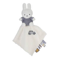 nijntje fluffy knuffeldoekje - blauw productafbeelding 4