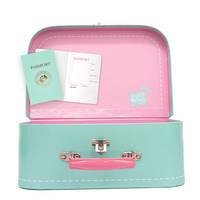 Studio Pets Koffertje voor 23 cm knuffels - turquoise productafbeelding 2