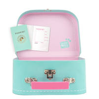 Studio Pets Koffertje voor 16 cm knuffels - turquoise productafbeelding 2