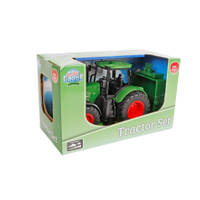 Kids Globe tractor met kiepbak - groen productafbeelding 3