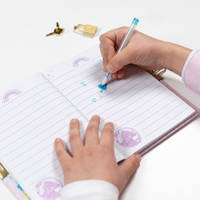 Totum unicorn Diamond Painting dagboek met slot productafbeelding 8