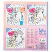 Miss Melody waterverf kleurboek productafbeelding 3