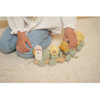 Little Dutch Little Farm kip blokkentrein productafbeelding 7