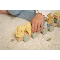 Little Dutch Little Farm kip blokkentrein productafbeelding 3