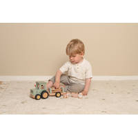 Little Dutch Little Farm tractor met trailer productafbeelding 8