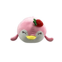 Doshi pinguïn knuffel - 30 cm - roze productafbeelding 4