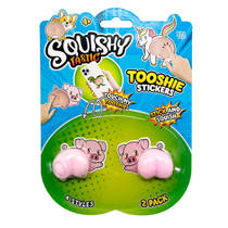 Squishy Tastic Tooshie stickers