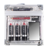 Zmile transparante cosmetica koffer 42-delig productafbeelding 4