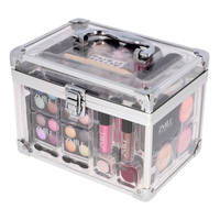 Zmile transparante cosmetica koffer 42-delig productafbeelding 6