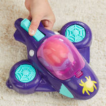 Marvel Spidey and His Amazing Friends Web-Spinners Miles met Drill Spinner productafbeelding 2
