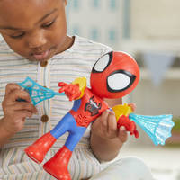 Marvel Spidey and His Amazing Friends Electronic Suit Up Spidey actiefiguur productafbeelding 10