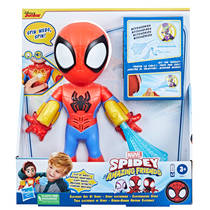 Marvel Spidey and His Amazing Friends Electronic Suit Up Spidey actiefiguur productafbeelding 2