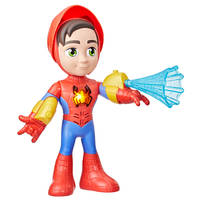 Marvel Spidey and His Amazing Friends Electronic Suit Up Spidey actiefiguur productafbeelding 4