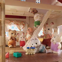 Sylvanian Families groot verlicht landhuis speelkamer 5708 productafbeelding 10