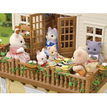 Sylvanian Families groot verlicht landhuis speelkamer 5708 productafbeelding 4