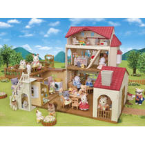 Sylvanian Families groot verlicht landhuis speelkamer 5708 productafbeelding 9