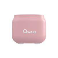 Qware draadloze bluetooth speaker - roze productafbeelding 3