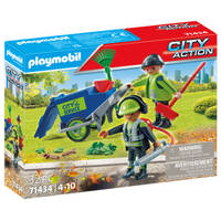 PLAYMOBIL CA 71434 SCHOONMAAKTEAM FIGURE