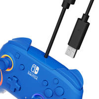 Nintendo Switch PDP Afterglow Wave controller - blauw productafbeelding 5