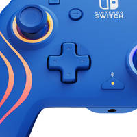 Nintendo Switch PDP Afterglow Wave controller - blauw productafbeelding 6