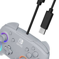 Nintendo Switch PDP Afterglow Wave controller - grijs productafbeelding 6