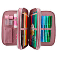 TOPModel 3-vaks etui Glitter Queen met glitter productafbeelding 3